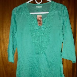 Women Jemma (Francescha's) Cover-Up Green Size Small (NWT)